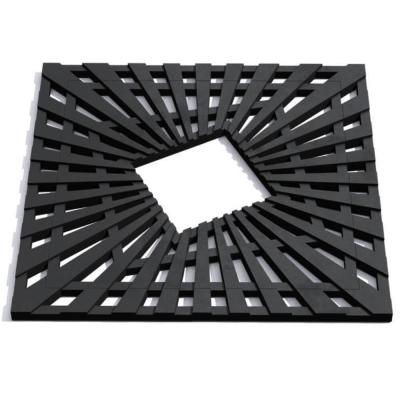 Приствольная решетка ZKING ATMOSPHERE 1.2х1.2м Черная