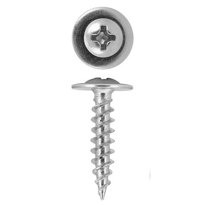 Caморез ПШ по дереву 4,2х19 Оцинкованный прессшайба острый