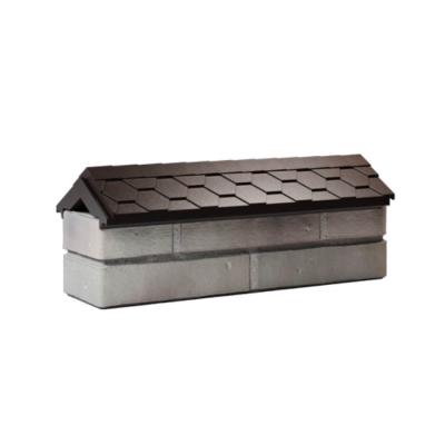 Парапет ZKING EVEREST 130 мм  0,5 кирпича (полимеркомпозит) Коричневый