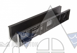 Лоток водоотводный пластиковый Norma DN150 H185 арт.11518