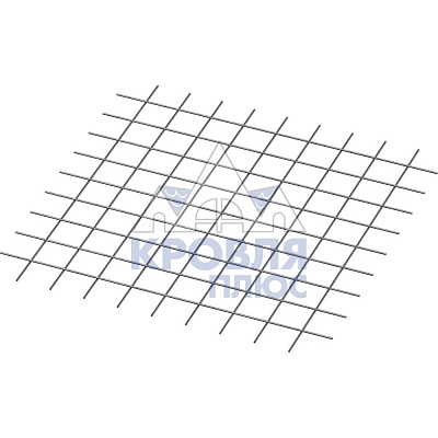 Сетка сварная оцинкованная яч. 25*25 шир. 1,0 м/ толщ. 1,3 мм 