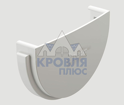 Заглушка желоба ДЕКЕ STANDARD Белый