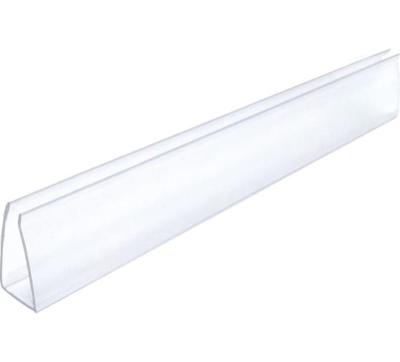 Профиль торцевой дл.2,10м., толщ.6 мм. прозрачный