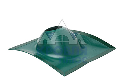 Кровельный проход угловой ПРОФИ № 1 СИЛИКОН (75-200 мм) Зеленый