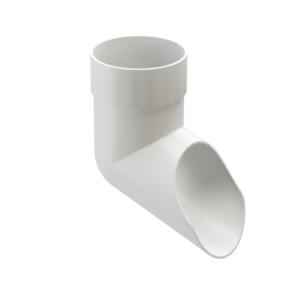 Наконечник для водостоков Деке Premium Белый