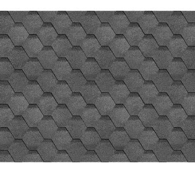ТЕХНОНИКОЛЬ Гибкая черепица, Финская, Соната Серый (3м2/уп.)