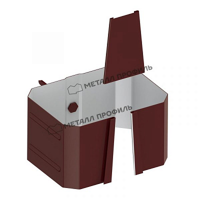 Держатель трубы 76х102 на кирпич МП Модерн