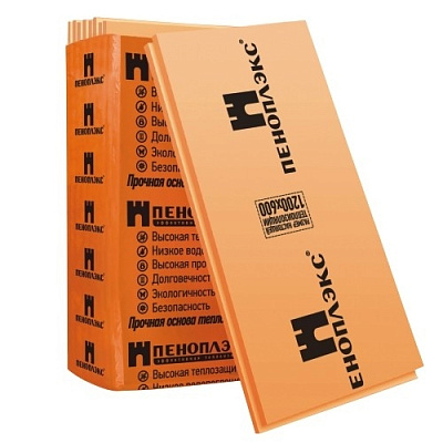 Пеноплэкс Комфорт 100 х 585 х 1185 мм (экструдированный пенополистирол)