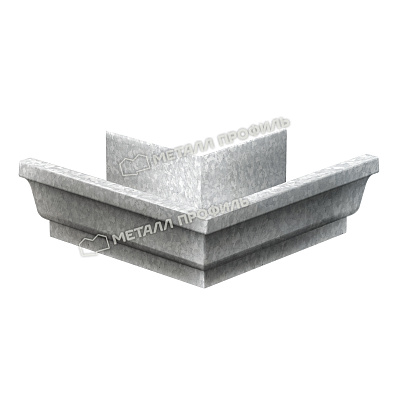 Угол желоба 120х86 наружный оцинкованный