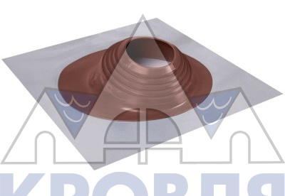 Кровельный проход угловой № 1 СИЛИКОН (75-200 мм) Коричневый
