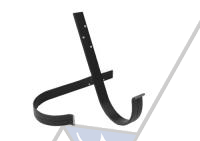 Кронштейн желоба 270 мм OSNO (125мм) RAL7024 MATTE