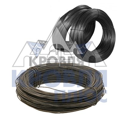 Проволока вязальная  3 мм, 2.4 кг ОЦИНКОВАННАЯ