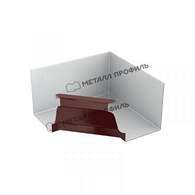 Угол желоба 120х86 внутренний МП Модерн