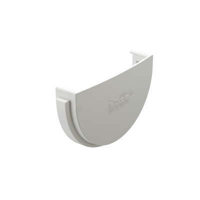 Заглушка желоба ДЕКЕ STANDARD Белый