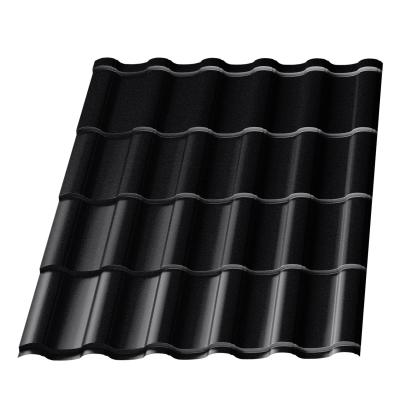 Металлочерепица "Арарат" RAL 9005 Черный толщина 0,45 мм