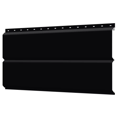 Сайдинг "ЕВРО-БРУС" RAL9005 Черный 