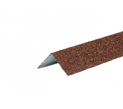 Уголок внешний металлический  HAUBERK (Терракотовый) 50*50*1250 мм