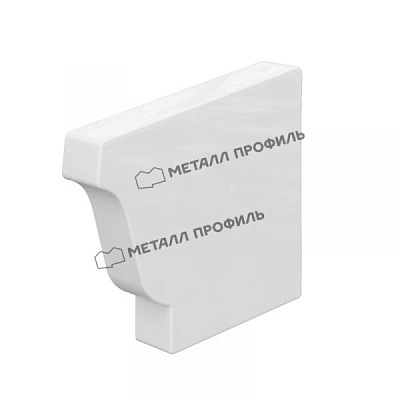 Заглушка для желоба 120х86 левая МП Модерн