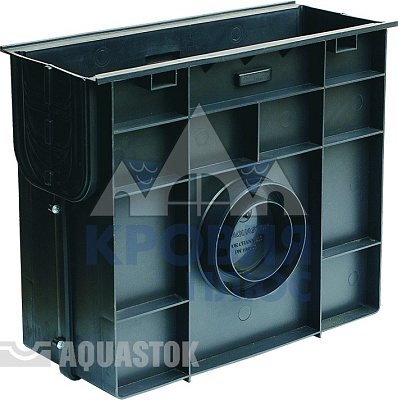 Пескоуловитель пластиковый DN100 (черный) арт.11042