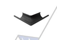 Угол желоба внешний 90* OSNO RAL7024 MATTE