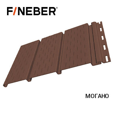 Софит FineBer Могано с перфорацией 3-х досок (3,0*0,3)