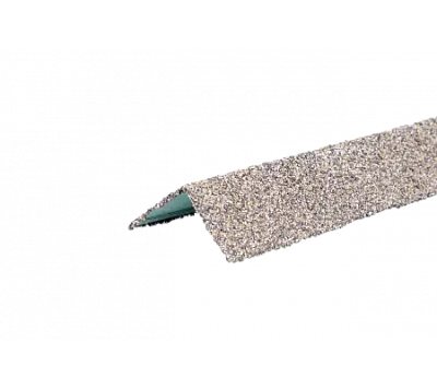 Уголок внешний металлический  HAUBERK (Серо-Бежевый) 50*50*1250 мм