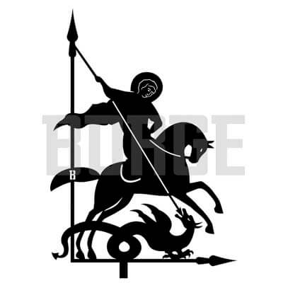 Флюгер "Георгий Победоносец"