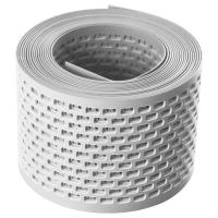 Вентиляционная лента карниза ПВХ-лента Белая