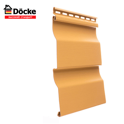 Сайдинг виниловый Корабельная доска Карамель Дёке