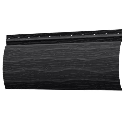 Сайдинг "Бревно рубленое 4D" RAL 9005 Черный 