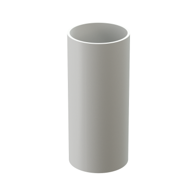 Труба водосточная D80 ДЕКЕ STANDARD 1,00 м Белый