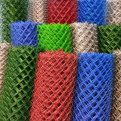 Сетка-рабица полимерная яч. 50*50/1,5/10 м 2,5 мм, зеленая