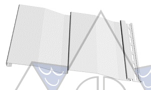 Сайдинг виниловый Корабельная доска Пломбир Дёке