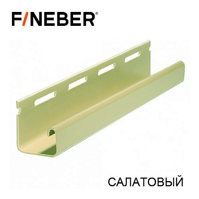 J-Профиль FineBer Салатовый 3,05 м