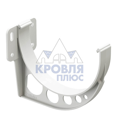 Кронштейн желоба пластиковый ДЕКЕ STANDARD Белый