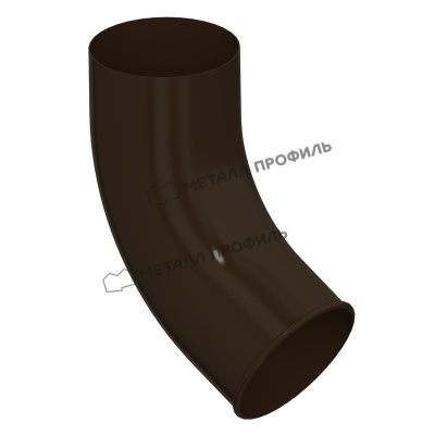 Колено трубы D100 МП Престиж