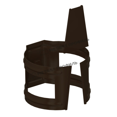 Держатель трубы D100 на дерево