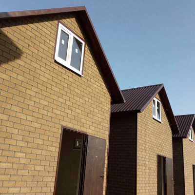 Фасадная плитка Hauberk 1000х250х3 Песчаный кирпич (2м2/уп.)