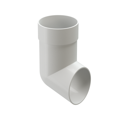 Наконечник для водостоков Деке Premium Белый