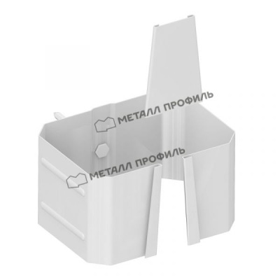 Держатель трубы 76х102 на кирпич МП Модерн