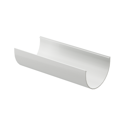 Желоб водосточный Деке Premium Белый