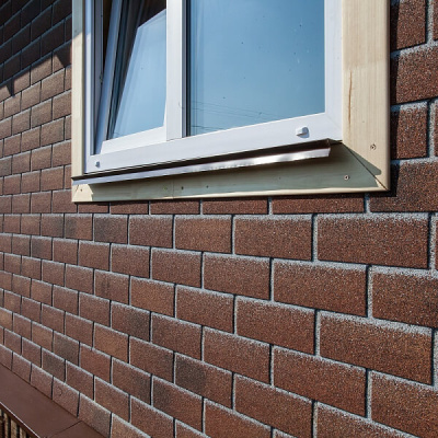 Фасадная плитка Hauberk 1000х250х3 Красный Кирпич (2м2/уп.)